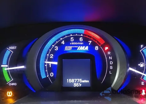 2010 Honda Insight Lx z USA, uszkodzony, nr VIN JHMZE2H58AS038570